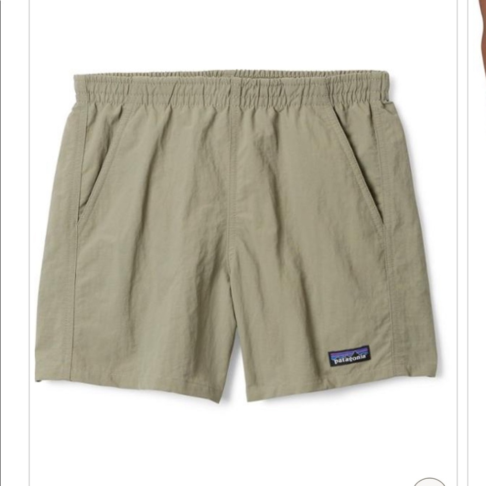 Patagonia Baggies (Womens 5 Inch - Size Small) New Condition “Garden Green”
